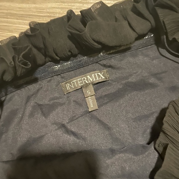 Silk Ruffle Halter Top - Picture 3 of 8